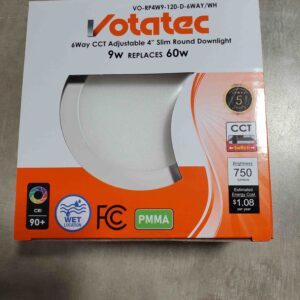 4” VO-RP4W9-120-D-6WAY, 6cct, Wet Location