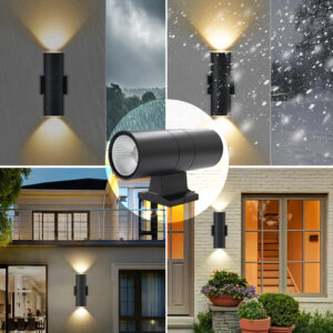 1. LED UP/DOWN WALL LIGHT, 5CCT