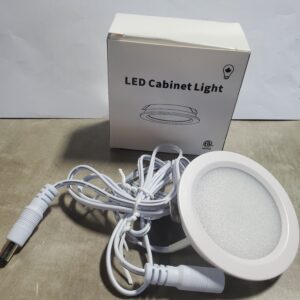 LED Cabinet Light, 3CCT(3/4/5000K), 2.5W, 12VDC, WH