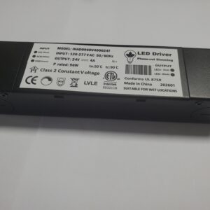 24VDC 96W, Dimmable LED Driver with Junction Box