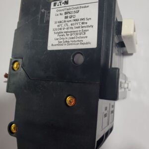 Eaton 2P 15Amp Ground Fault Breaker