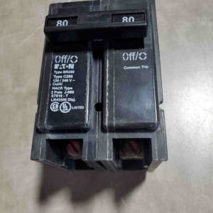 Eaton BR280 2P 80Amp 240V Breaker
